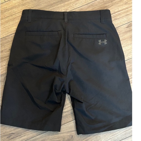 Under Armour Black Drive Golf Shorts Size 30 Performance Tech Stretch 1364407 - Picture 3 of 3